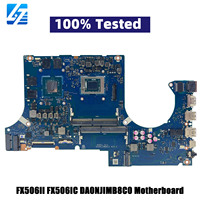 Carte mère d'ordinateur portable DA0NJIMB8C0 pour ASUS TUF Gaming FA506I FX506iH FX506II FX506IC avec processeur R3 R5 R7, tests réussis