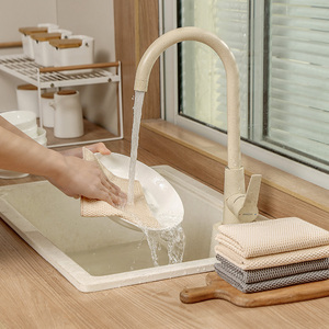 <span class=keywords><strong>Chiffon</strong></span> de nettoyage multi-usage 13x16 po d'épaisseur Serviettes de nettoyage Chiffons de dépoussiérage <span class=keywords><strong>pour</strong></span> la maison Cuisine Fenêtres Chiffons réutilisables en microfibre - Product Image 4