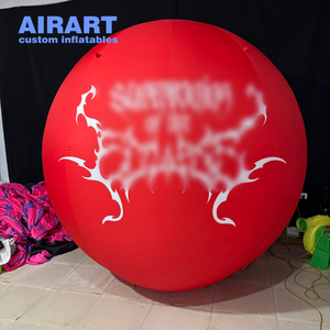 Hoạt động kinh doanh <span class=keywords><strong>Inflatable</strong></span> tùy chỉnh 3m Đường Kính bóng bóng với mô hình logo in cho hiển thị - Product Image 3