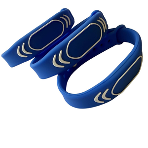 Pulsera de Silicona Ajustable a Prueba de Agua con NFC y RFID - Product Image 1