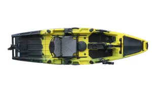 Surfking Bàn Đạp Khâu Thả Tất Cả Lái Xe Chân Thuyền Kayak Câu Cá Bằng Nhựa Một Người Có Bàn Đạp