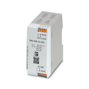 <span class=keywords><strong>Phoenix</strong></span> 1292316 FIL-1S-1-20A-230AC-PT - Filtre CEM pour systèmes monophasés AC et DC - Product Image 1