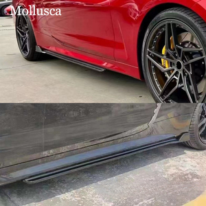 Faldones Laterales Estilo Serie 4 G22/G23, Faldones Laterales de Fibra de Carbono Auténtica, Alerones Laterales 2020-2025 - Product Image 2