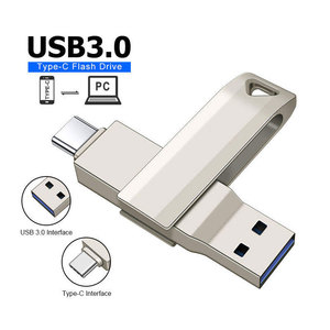 Dual 2 in 1 Pendrive USB3.0 Type-C Flash Drice Customized 32GB 64GB 128GB 256GB 512GB for Phone <b>USB</b> C Memory Stick for PC - Product Image 2