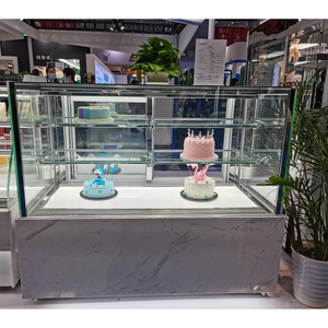 1.5m 1.8m 2m蛋糕冰箱/3层蛋糕冰箱展示台面蛋糕展示冷水机 - Product Image 5