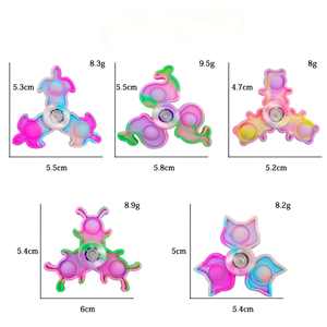 Meilleures ventes : Fidget <span class=keywords><strong>Spinner</strong></span> Pioneer en silicone, forme souris, couleurs macaron, jouet anti-stress - Product Image 6