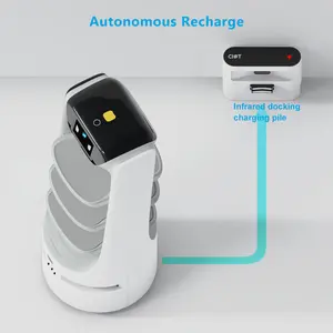 Automatic Intelligent Technology AI Food Or Drink Delivery Robot