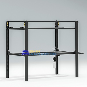 Harga Pabrik Lift Parkir Mobil Bertingkat Empat Tiang Hidrolik Triple Stacker 3 Tingkat Kapasitas 2500kg Tinggi Angkat 2000mm - Product Image 5