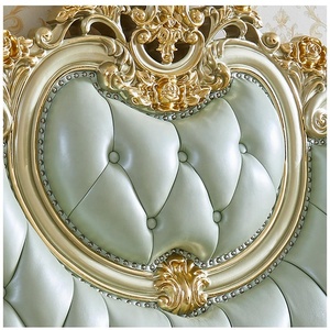 Ensemble de meubles de chambre à coucher modernes en bois massif, <span class=keywords><strong>lit</strong></span> en bois à prix abordable, design personnalisable, lits doubles <span class=keywords><strong>king</strong></span>-size avec cadre en bois massif - Product Image 2