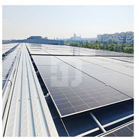 Système de montage flexible pour panneaux solaires au sol avec réglage de l'altitude, suivi double axe, en aluminium et acier inoxydable, garantie 25 ans