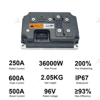 Contrôleur Moteur BLDC Haute Puissance Votol EM260SGTP-CAN-96V pour Moto et Véhicule Électrique Programmables