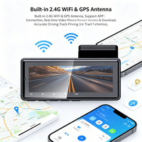 Cámara para Coche VIEVGUARB VS109 con Monitor de Estacionamiento, Grabación en Bucle, Visión Nocturna, Sensor G, Control por Aplicación, WiFi, GPS, Lente Dual, 256G Integrada