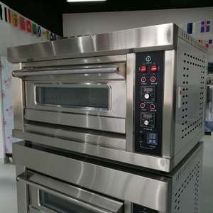 <span class=keywords><strong>Horno</strong></span> a <span class=keywords><strong>Gas</strong></span> <span class=keywords><strong>y</strong></span> <span class=keywords><strong>Eléctrico</strong></span> para Panadería, para Pasteles Lunares/Galletas/Pan/Pizza, Primer Piso para Una Bandeja, Segundo Piso para Dos - Product Image 5
