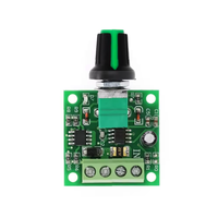 Contrôleur et pilote de vitesse de moteur à vitesse réglable PWM DC 1,8V-12V, durable pour l'amélioration de l'habitat