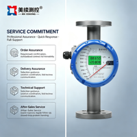 Flowmeter Sambungan Flens Sederhana dan Mudah Dioperasikan dengan Rotor Logam yang Dapat Disesuaikan untuk Media Gas dan Minyak