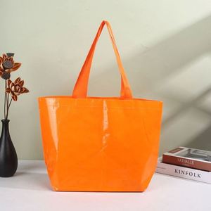 Sacs d'épicerie réutilisables XL, sacs de courses en plastique, capacité de 80 lb, imperméables, multicolores, avec poignées pour fruits et légumes - Product Image 3