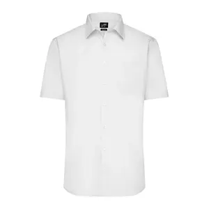 Camisa de Manga Corta para Hombre, Popelina, Mercancía Personalizada - Product Image 3