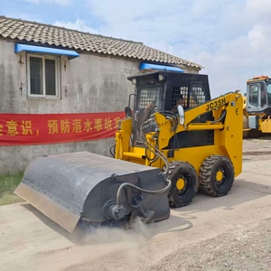 China brand Used Compact Skid Steer Loader LUYUE JC35H 2 TON mini wheel loader for Jobsite Loading - Product Image 4