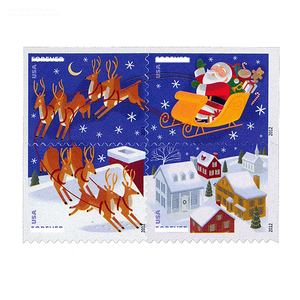 Sellos Postales Estadounidenses, Colección Original Australiana Impresa Forever, Diseño de Halloween 2024, Noches de Carnaval, Etiquetas de Sellos Postales - Product Image 6