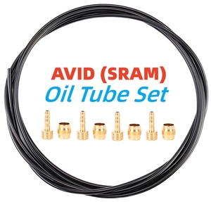 ชุดสายไฮดรอลิกเบรกจักรยาน BRIVIGA <span class=keywords><strong>AVID</strong></span> (SRAM) ขนาด 3 เมตร ไนลอน+PBT 2*5 มม. พร้อมเข็มน้ำมัน 4 อัน และหัวอ่อน 4 อัน สำหรับจักรยานเสือภูเขาและจักรยานถนน - Product Image 2