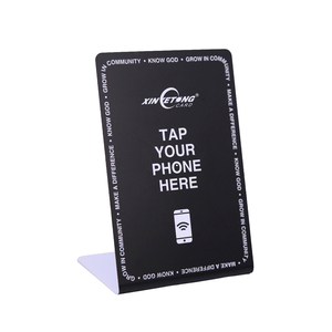 Tarjeta NFC con Logotipo Personalizado para Reseñas de <span class=keywords><strong>Facebook</strong></span> y Google, Chip 1K Inserido, RFID, Soporte Inteligente para Reseñas de Google Avis, Código QR Imprimible - Product Image 1