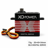 Servomoteur numérique sans balais étanche XQ-BLS8125D 25kg, engrenage en acier inoxydable, aluminium CNC, 8.4V, vente en gros OEM