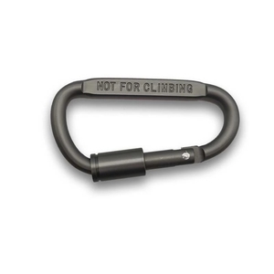 Double Ended Stainless Steel 80mm Carabiner Safety Climbing Snap Hook