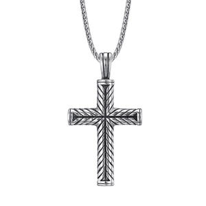 Nouveaux hommes en acier inoxydable coulée croix titane pendentif Style Punk <span class=keywords><strong>Rock</strong></span> hommes exportation Source - Product Image 4