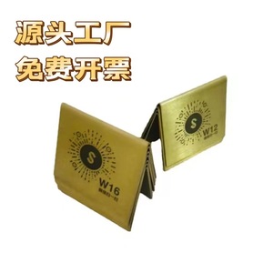 Brass Triangular Standee W16 W12 Double Sided <b>Table</b> <b>Card</b> For Shops Restaurants Indoor Use Notice Board Display Sign - Product Image 5