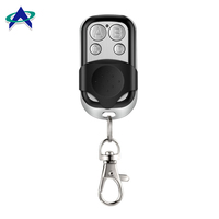 Télécommande universelle pour porte de garage à code roulant 433 MHz 315 MHz 4 boutons Contrôleur de porte sans fil