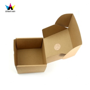 Caja de Papel con Estampado Dorado en Caliente, Tamaño Personalizado, Materiales Reciclados, Forro de Esponja, Diseño de Logotipo Personalizado para Envíos Comerciales, Marca Crown Win - Product Image 2