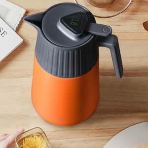 Nouvelle tasse thermos en acier inoxydable 316, plaquée cuivre, à isolation sous vide, avec affichage numérique intelligent, design moderne et minimaliste, Chine - Product Image 1