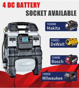 TCBL 휴대용 무선 에어 콤프레샤 AC 100V-240V DC 12V 18V 24V 겸용 - Product Image 4