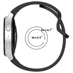 สายรัดข้อมือซิลิโคนสำหรับ <span class=keywords><strong>Samsung</strong></span> Galaxy <span class=keywords><strong>WATCH</strong></span> 6 5 <span class=keywords><strong>4</strong></span> <span class=keywords><strong>40</strong></span> 44mm Pro สำหรับ <span class=keywords><strong>Samsung</strong></span> <span class=keywords><strong>WATCH</strong></span> 6คลาสสิก43mm 47mm - Product Image 5