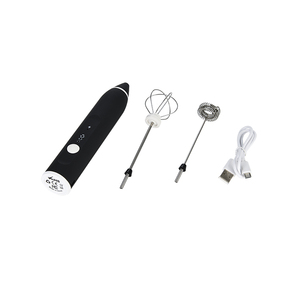 Nouveau <span class=keywords><strong>mousseur</strong></span> <span class=keywords><strong>à</strong></span> <span class=keywords><strong>lait</strong></span> et <span class=keywords><strong>à</strong></span> café multifonction rechargeable, portable, avec charge USB, 3 vitesses, en acier inoxydable 304 - Product Image 4