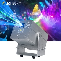 Système de spectacle laser DJ avec faisceau laser 3D RGB 5W pour publicité extérieure et animation de monuments