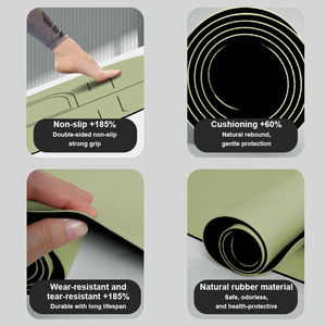 เสื่อโยคะทรงแคปซูลเสื่อโยคะทรงโค้งทำจากยาง PU แบบสองชั้นปรับแต่งได้ - Product Image 3