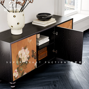 <span class=keywords><strong>Cassettiera</strong></span> in stile cinese <span class=keywords><strong>per</strong></span> soggiorno armadietto di stoccaggio <span class=keywords><strong>per</strong></span> ingresso a credenza Begonia farfalla - Product Image 3