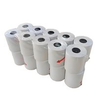 Rouleau de papier thermique pour caisse enregistreuse 57*40mm, qualité supérieure, taille personnalisable pour reçus de caisse de centre commercial, vente en gros directe usine