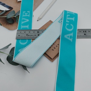 Cinta elástica personalizada a granel de cualquier tamaño, cuerda elástica de fábrica, banda elástica de punto ancho, correa elástica para ropa interior, correa de sujetador - Product Image 5