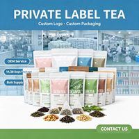 Kit de Thé Détox Minceur aux Herbes en Gros, Sachets de Thé Pyramidaux Jour & Nuit pour un Ventre Plat, Prise en Charge de l'Emballage et de la Personnalisation de la Formule