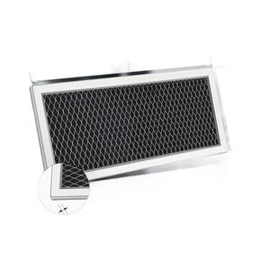 Filtre pour four à micro-ondes Xinrui WB02X10776, filtre à charbon actif en acier inoxydable pour GE JX81C - Product Image 2