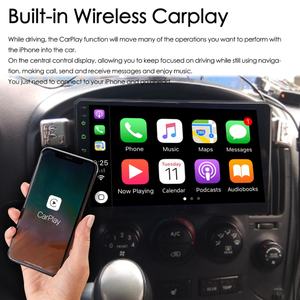 เครื่องเล่นวิดีโอมัลติมีเดียในรถยนต์ระบบแอนดรอยด์13 2Din 128GB ระบบนำทาง GPS หน้าจอสัมผัสระบบแอนดรอยด์ H1 TQ Grand Starex - Product Image 4