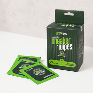 Lingettes écologiques pour baskets, 20 lingettes par boîte, lingettes nettoyantes jetables pour chaussures, emballées individuellement, lingettes nettoyantes pour les voyages - Product Image 2