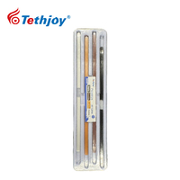 Bandes de polissage gris, marron, orange, blanc, lot de 4 grains pour finition de précision des métaux et des céramiques