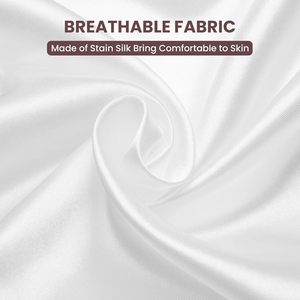 Housse de coussin cylindrique personnalisée <span class=keywords><strong>en</strong></span> soie <span class=keywords><strong>d</strong></span>'imitation pour <span class=keywords><strong>oreiller</strong></span> cervical, protège-nuque rond pour cheveux et peau - Product Image 2