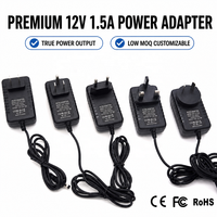 Adaptateur secteur universel 12V 1.5A, convertisseur AC/DC pour l'électronique grand public
