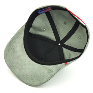 Casquette Snapback Unisexe Personnalisée à 5 Panneaux Brodée en Velours Côtelé Respirante Imperméable Taille Ajustable Performance Optimale – Vente en Gros - Product Image 6