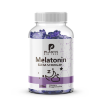 OEM Plantis Halal Relaxant Nuit Formule Sommeil Soutien Gommes 90mg 60mg 10mg Mélatonine GABA pour Adultes