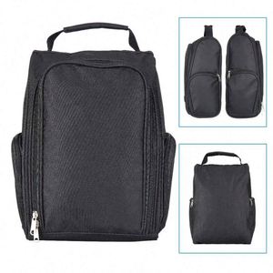 Échantillon gratuit : Pochette de rangement pour chaussures de sport, anti-poussière, portable, avec fermeture éclair, personnalisable avec logo, pour voyages et golf. - Product Image 3